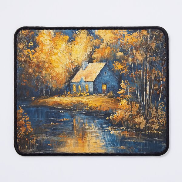 Item preview, 1236 Cottage Landscape designed and sold by nikoart001.