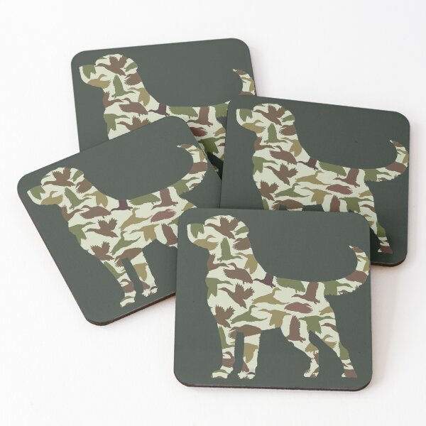 Item preview, Labrador Retriever Silhouette with Flying Mallards designed and sold by LifeCrush.