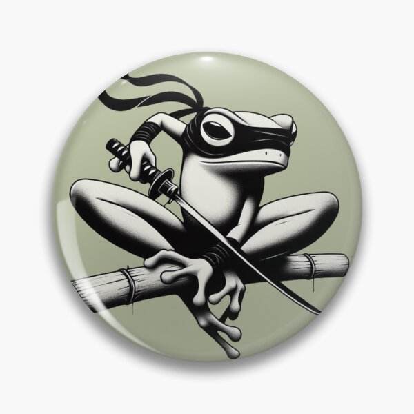 Item preview, Ninja Frog designed and sold by Wild-way Art.
