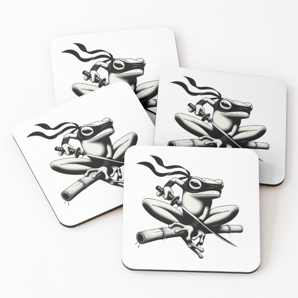 Item preview, Ninja Frog designed and sold by Wild-way Art.