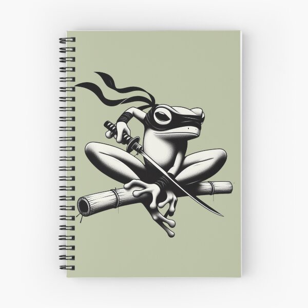 Item preview, Ninja Frog designed and sold by Wild-way Art.