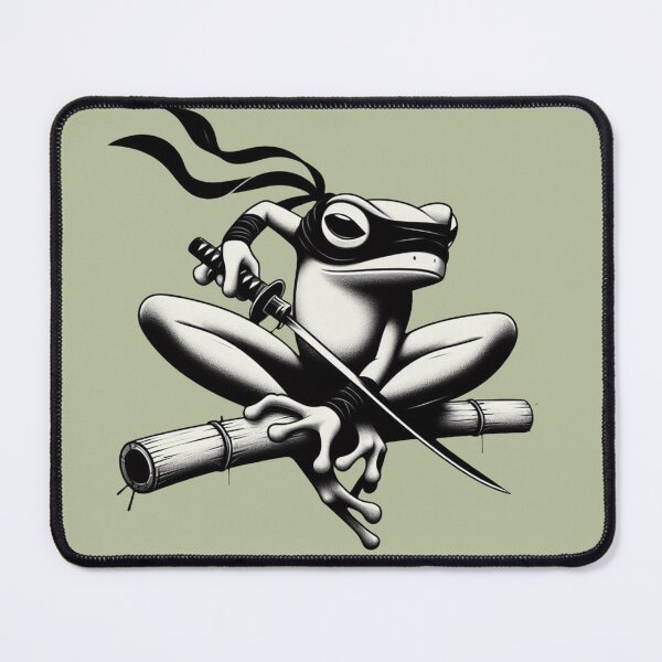 Item preview, Ninja Frog designed and sold by Wild-way Art.