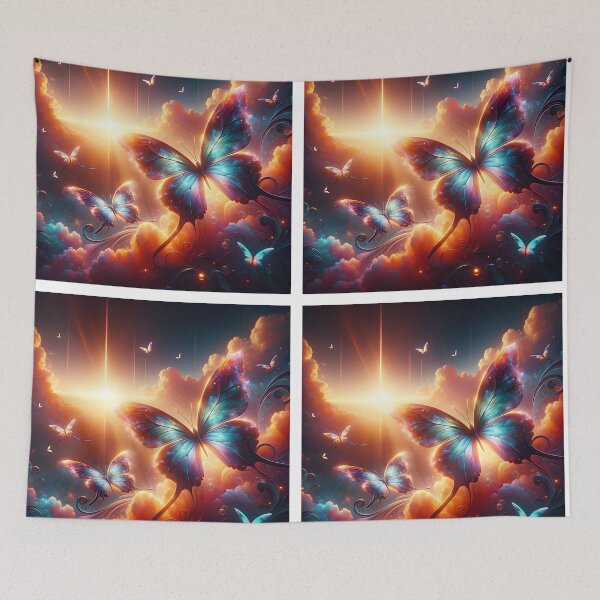 Item preview, Sunset Butterflies designed and sold by Intriguing Designs.