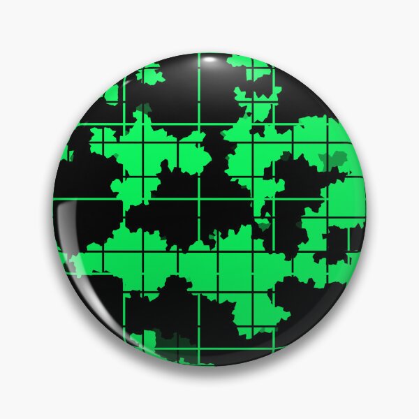 Item preview, Green Black Irregular Abstract Pattern Design  designed and sold by PatternTitan.