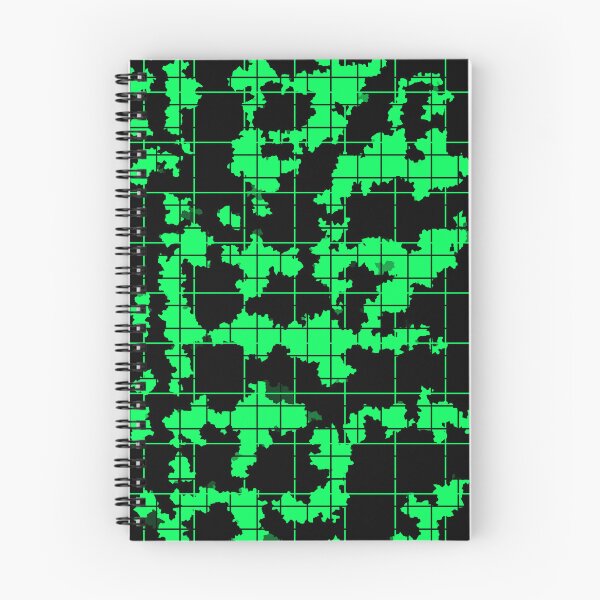 Item preview, Green Black Irregular Abstract Pattern Design  designed and sold by PatternTitan.