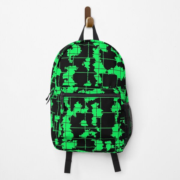 Item preview, Green Black Irregular Abstract Pattern Design  designed and sold by PatternTitan.