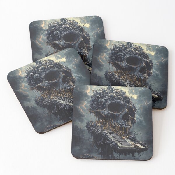 Item preview, skull dark mood metal music album cover design dejco.art by domin designed and sold by dejco.art.