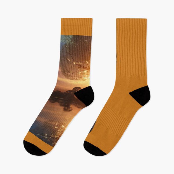 Item preview, Majestic Reflection of the Tree of Light in the Glow of the Setting Sun designed and sold by KilianSzmid.