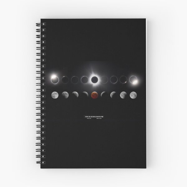 Item preview, Total Solar Eclipse and Total Lunar Eclipse designed and sold by James Cumming.