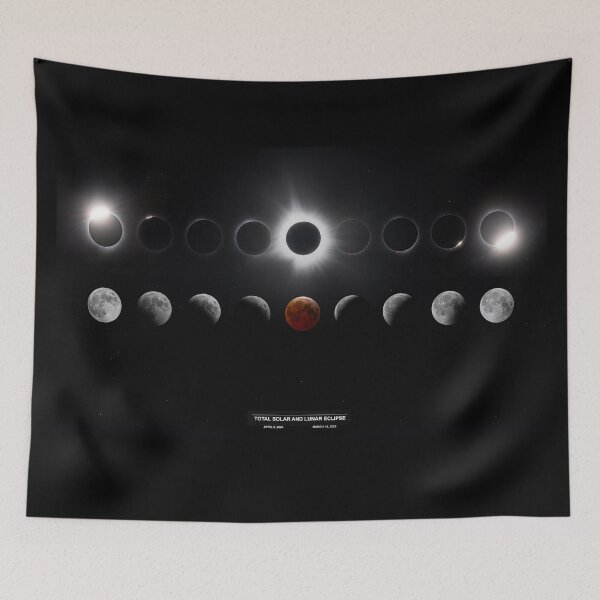 Item preview, Total Solar Eclipse and Total Lunar Eclipse designed and sold by James Cumming.