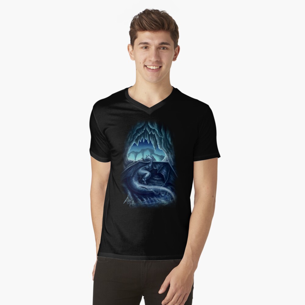 Item preview, V-Neck T-Shirt designed and sold by AerhalevArt.
