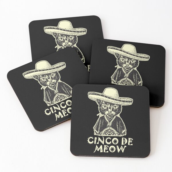 Item preview, Cinco De Meow Mexican Fiesta Party Funny cinco de mayo cat designed and sold by teeshop87.