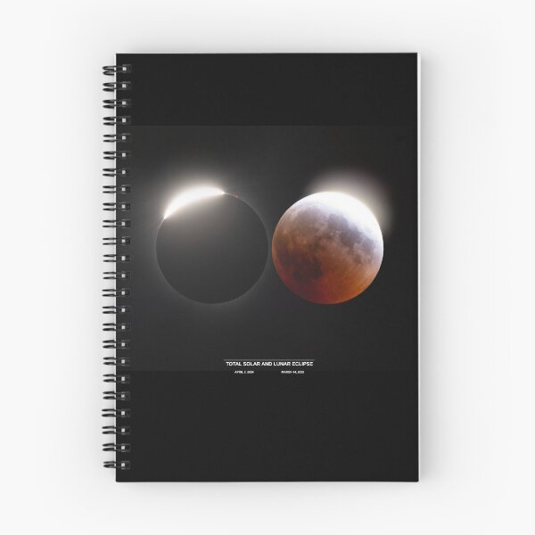 Item preview, Total Solar Eclipse and Total Lunar Eclipse 2024-2025 designed and sold by James Cumming.