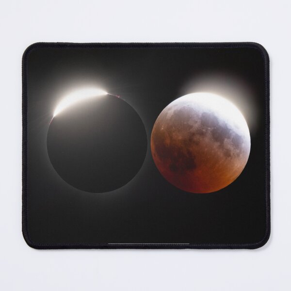 Item preview, Total Solar Eclipse and Total Lunar Eclipse 2024-2025 designed and sold by James Cumming.