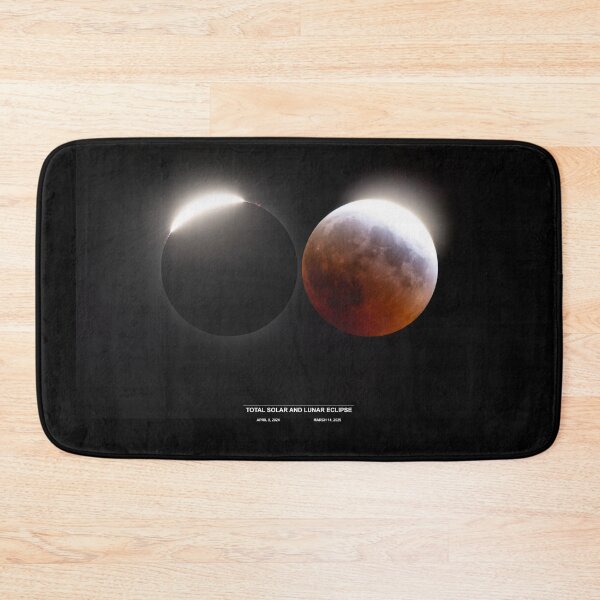 Item preview, Total Solar Eclipse and Total Lunar Eclipse 2024-2025 designed and sold by James Cumming.
