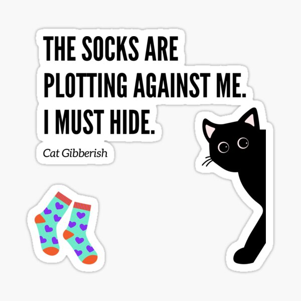 Item preview, LaMaisonOfMY The Feline Conspiracy By Cat Gibberish Quirky Cat Tee No.1 Black Outline designed and sold by LaMaisonOfMY.