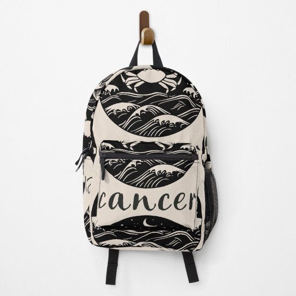 Item preview, Cancer Zodiac Sign Moonlit Celestial Design designed and sold by TuncGK.