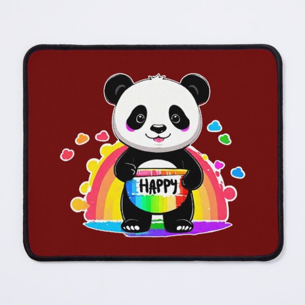 Item preview, Happy Panda designed and sold by StoneBluePlanet.