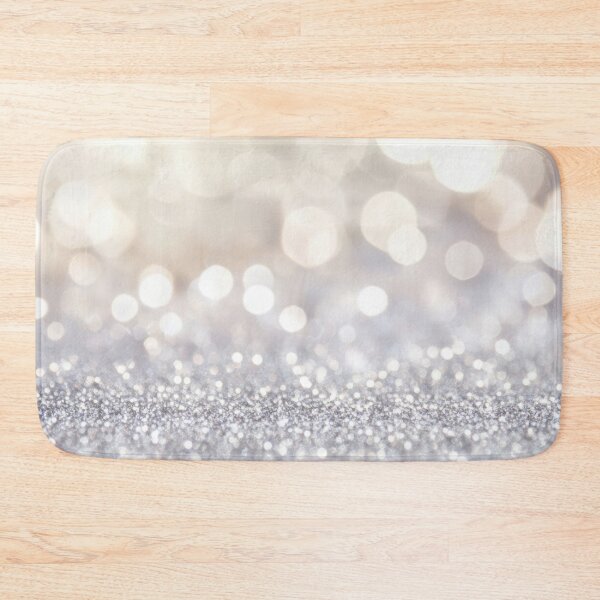 Item preview, Bokeh on silver sparkle background designed and sold by anytka.