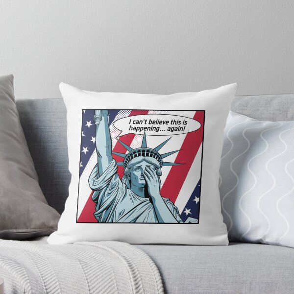 Item preview, America, Statue of Liberty, Happening Again, Trump, funnyfits70, Humor, Funny, retro, vintages, funny quotes, animal humor, designed and sold by FunnyFits70.