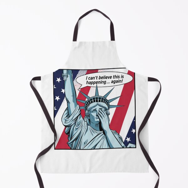 Item preview, America, Statue of Liberty, Happening Again, Trump, funnyfits70, Humor, Funny, retro, vintages, funny quotes, animal humor, designed and sold by FunnyFits70.