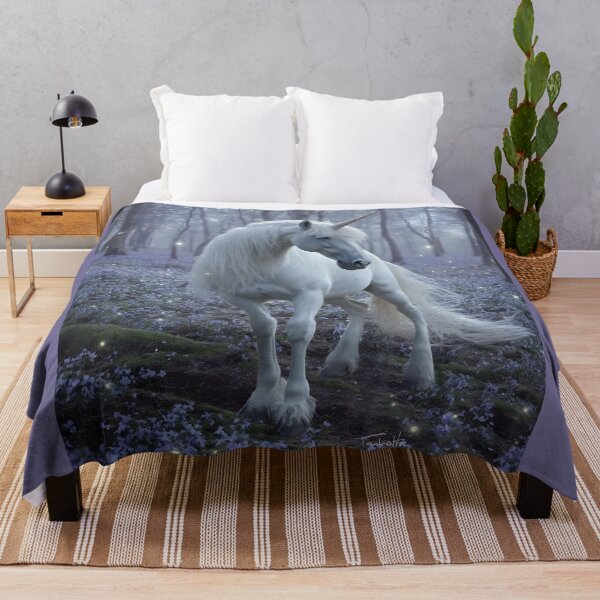 Item preview, Bluebell Woods Unicorn designed and sold by Spellhorn13.
