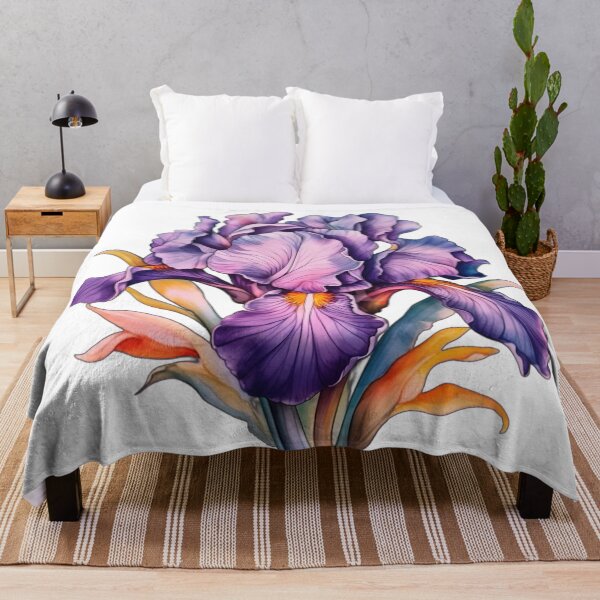 Item preview, Purple iris designed and sold by clarazen.