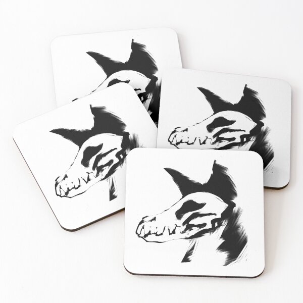 Item preview, Wolf Skull Decal designed and sold by ClubAstro.