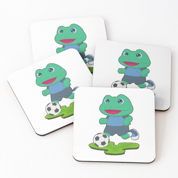 Item preview, Frog Soccer player Soccer designed and sold by Snabdesign84.