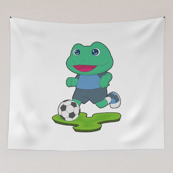 Item preview, Frog Soccer player Soccer designed and sold by Snabdesign84.