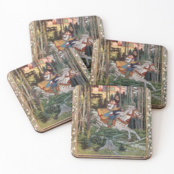 Item preview, The White Mare - Ivan Bilibin, Maria Morevna designed and sold by forgottenbeauty.