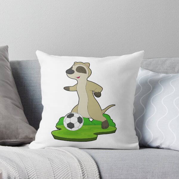 Item preview, Meerkat Soccer player Soccer designed and sold by Snabdesign84.