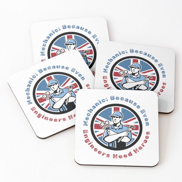 Item preview, Mechanic: Because Even Engineers Need Heroes designed and sold by DigitalMagShop.