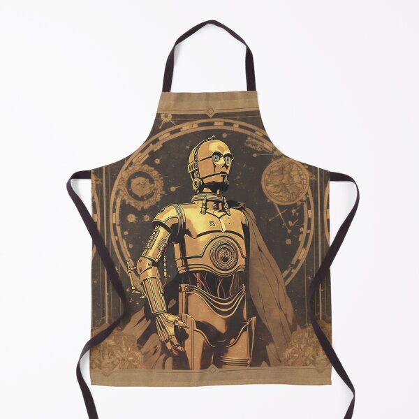 Item preview, Art nouveau space robot designed and sold by MendaciousMina.