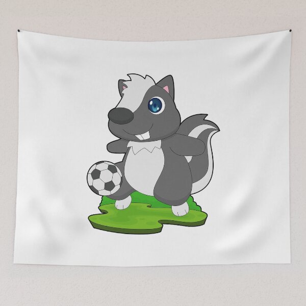 Item preview, Skunk Soccer player Soccer designed and sold by Snabdesign84.