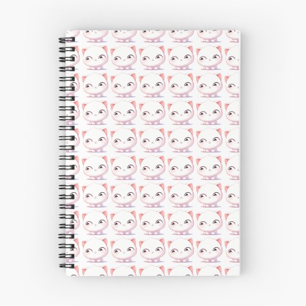 Item preview, Cute White Cat in Cartoon designed and sold by STICKER VERSE.