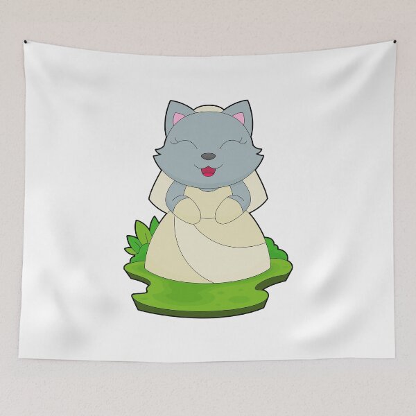 Item preview, Cat Bride Veil Wedding designed and sold by Snabdesign84.