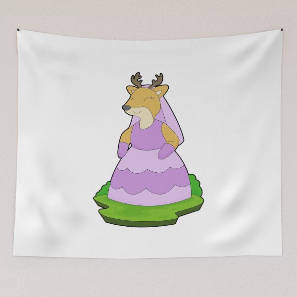 Item preview, Deer Bride Veil Wedding designed and sold by Snabdesign84.
