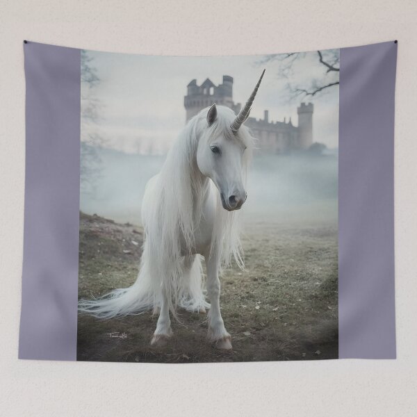 Item preview, Castle Ruins Unicorn  designed and sold by Spellhorn13.