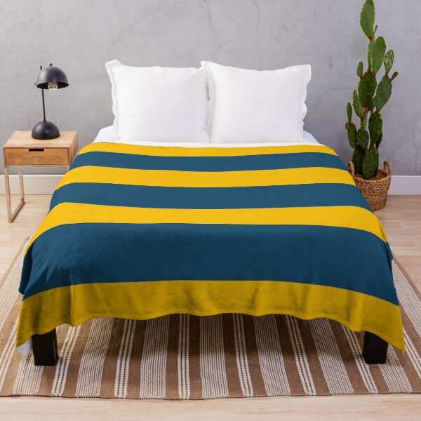 Item preview, Sunset Dunes Stripes – San Juan Blue & Amber Earth Tone designed and sold by The Cozy Stripe | Modern Textile Stories.