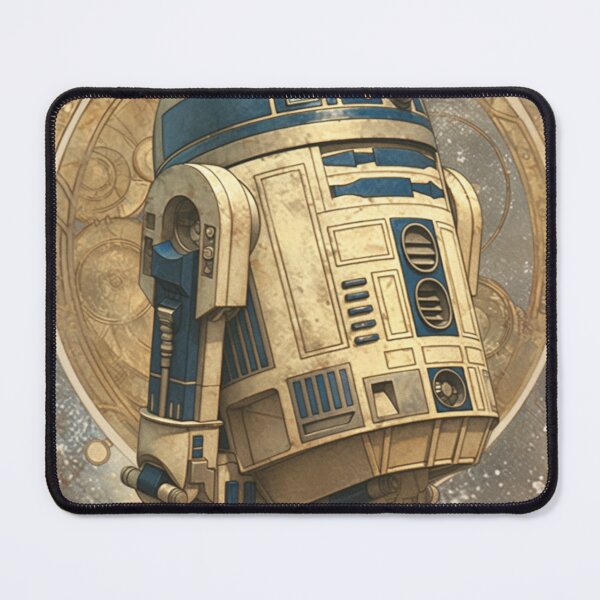 Item preview, Art nouveau space robot designed and sold by MendaciousMina.