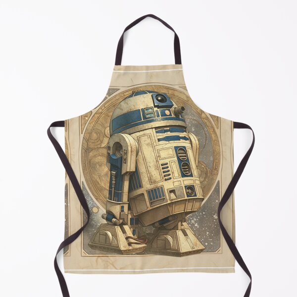Item preview, Art nouveau space robot designed and sold by MendaciousMina.