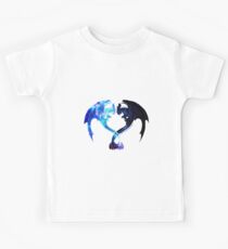 Dragon Heart (Toothless and Light Fury) Kids Tee