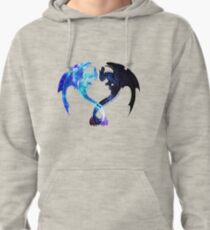 Dragon Heart (Toothless and Light Fury) Pullover Hoodie