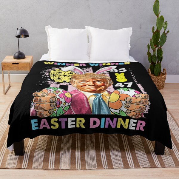 Item preview, Winner Winner Easter Dinner Trump Make Easter Great Again 45 47  designed and sold by MOONE FLOWER.