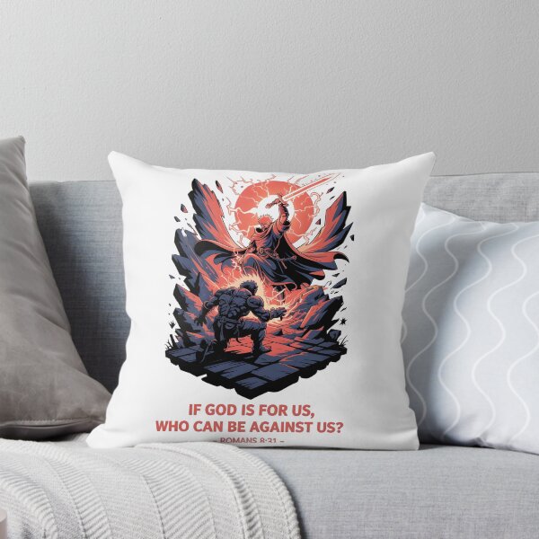 Item preview, Bible Verse Romans 8:31 designed and sold by Christomized.