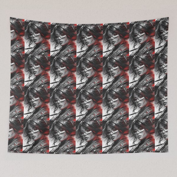 Item preview, Cyberpunk Geisha Art designed and sold by MystiqSlav.