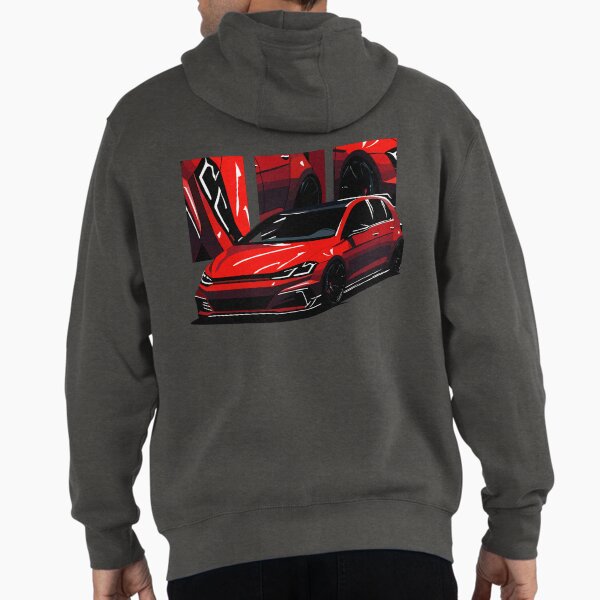 popular german midsize hatchback mk7 Zipped Hoodie