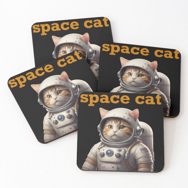 Item preview, Space Cat The Feline Astronau designed and sold by Life is cat.