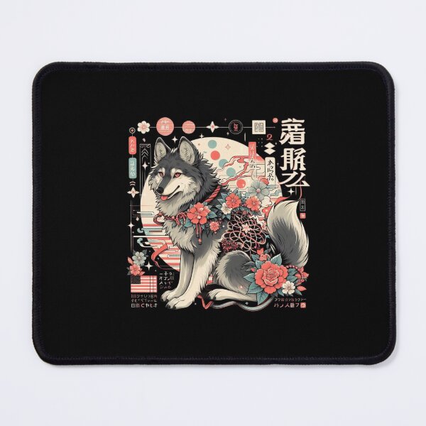 Item preview, flower wolf designed and sold by EuropeanPrints.